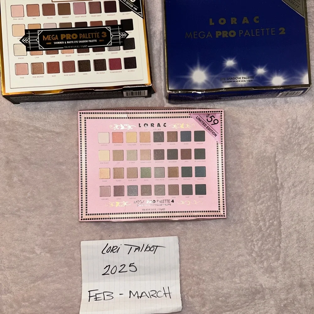 LORAC Mega PRO Palette 4 - Multi-Color Eyeshadow Set - Picture 2 of 3